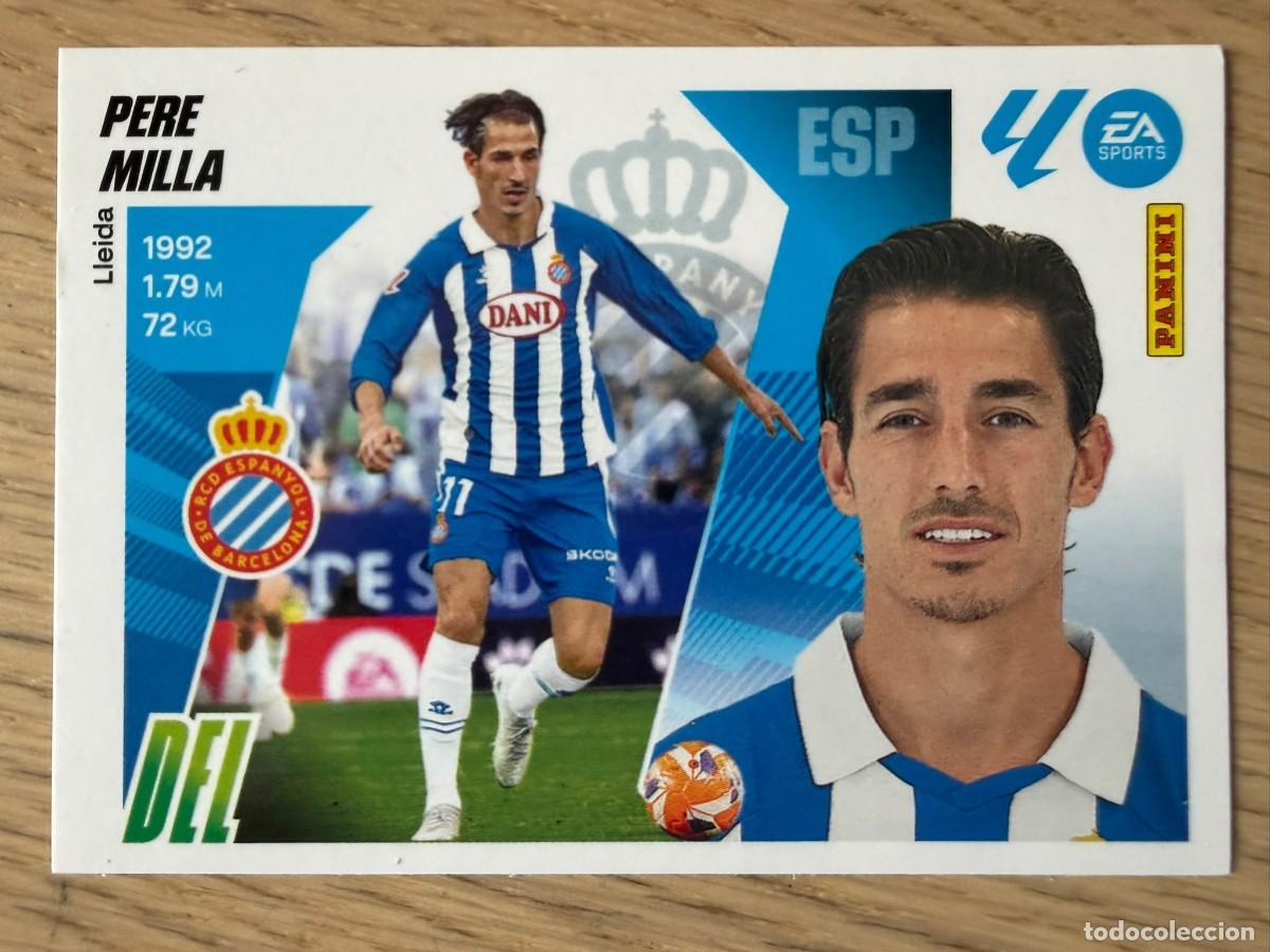 Cromos de f&uacute;tbol: 20 PERE MILLA ESPANYOL 25 26 2025 2026 LIGA EA SPORTS COLECCIONES ESTE SIN PEGAR STICKER