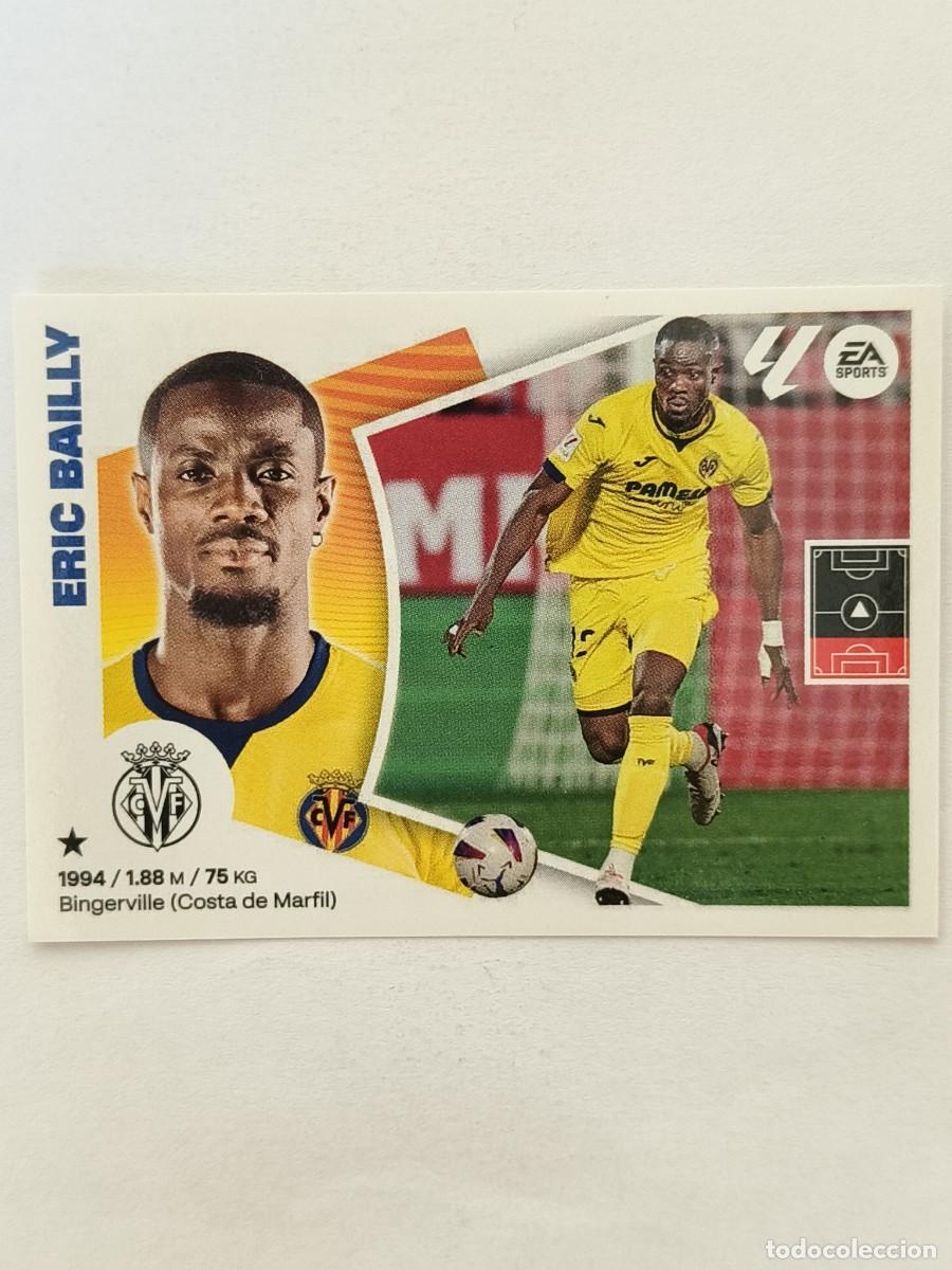 Cromos de f&uacute;tbol: #9 ERIC BAILLY (VILLARREAL C.F.) LIGA 24/25 ESTE