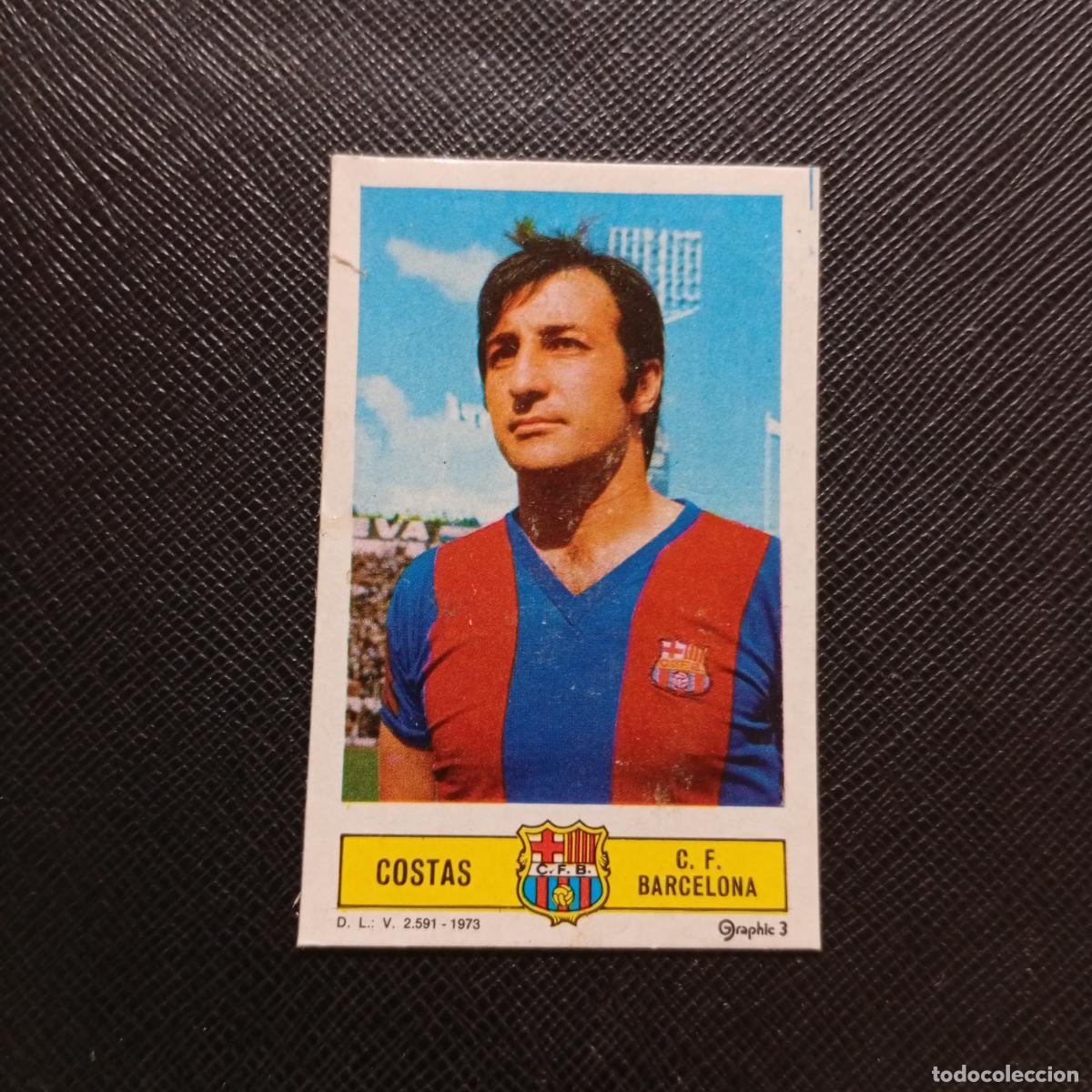 Cromos de f&uacute;tbol: COSTAS BARCELONA ESTE 1973 1974 CROMO FUTBOL LIGA 73 74 - DESPEGADO - A206 PG20
