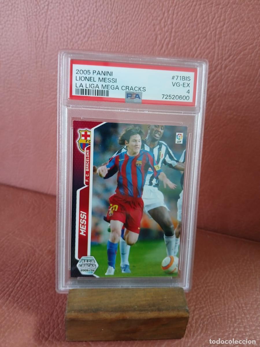 Figurine di Calcio: 2005 PANINI. 71BIS LEO MESSI. LA LIGA MEGA CRACKS PSA4
