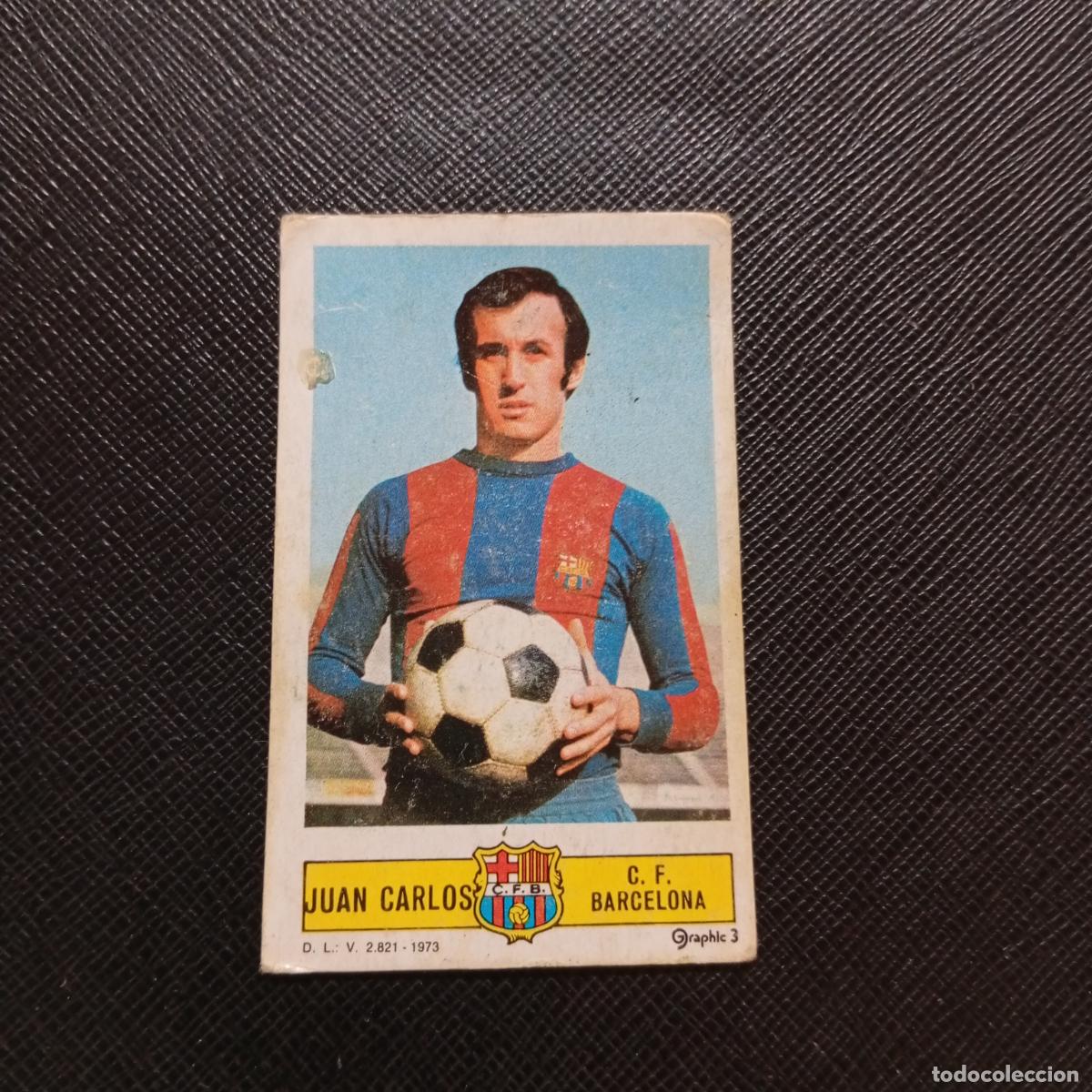 Cromos de f&uacute;tbol: JUAN CARLOS BARCELONA ESTE 1973 1974 CROMO FUTBOL LIGA 73 74 - DESPEGADO - A206 PG20
