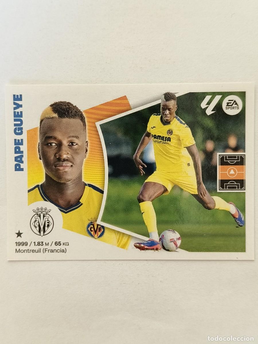 Cromos de f&uacute;tbol: #16 PAPA GUEYE (VILLARREAL C.F.) LIGA 24/25 ESTE