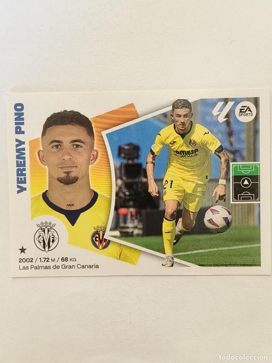 Cromos de f&uacute;tbol: #17 YEREMY PINO (VILLARREAL C.F.) LIGA 24/25 ESTE