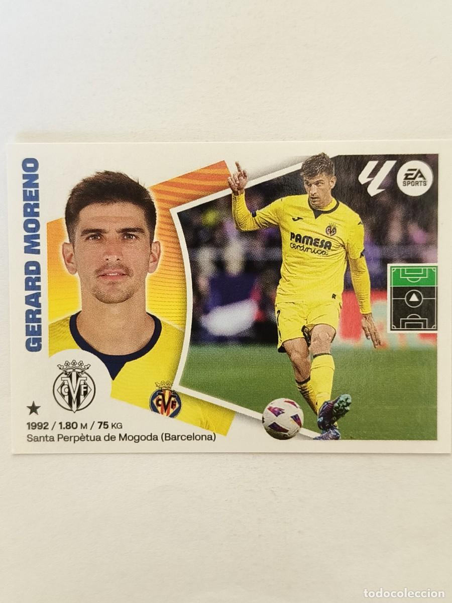 Cromos de f&uacute;tbol: #19 GERARD MORENO (VILLARREAL C.F.) LIGA 24/25 ESTE