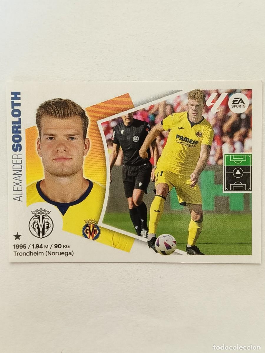 Cromos de f&uacute;tbol: #20 SORLOTH (VILLARREAL C.F.) LIGA 24/25 ESTE