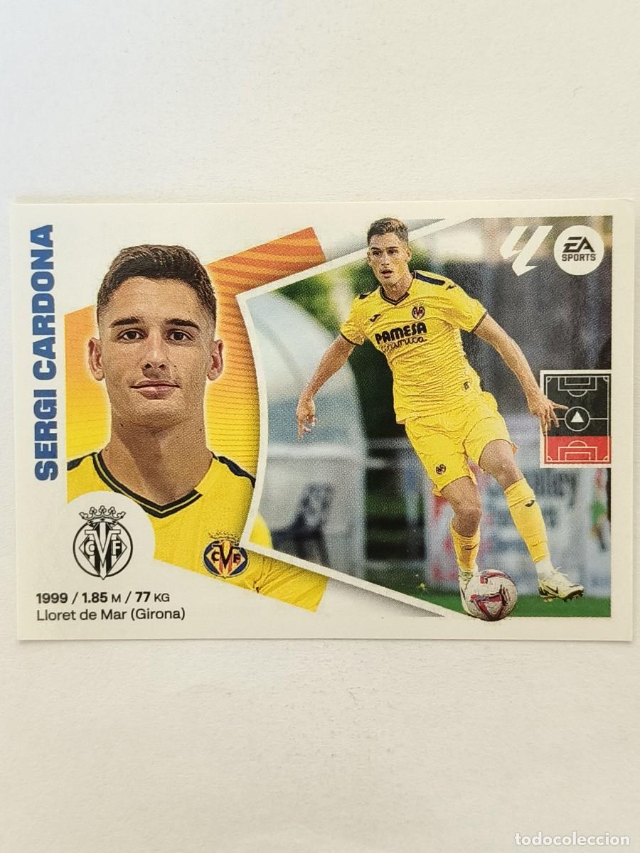 Cromos de f&uacute;tbol: #SERGI CARDONA ULTIMOS FICHAJES 13 (VILLARREAL C.F.) LIGA 24/25 ESTE