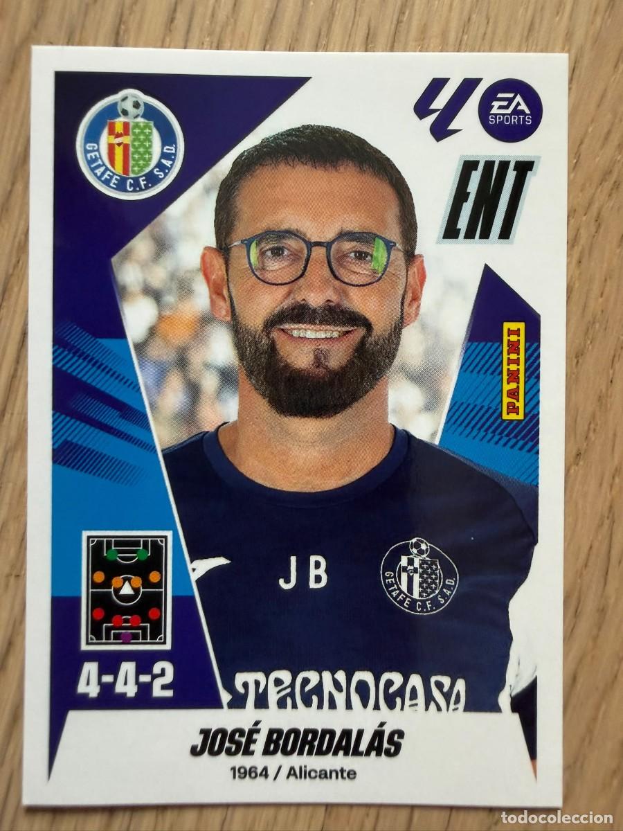 Cromos de f&uacute;tbol: 2 JOSE BORDALAS ENTRENADOR GETAFE 25 26 2025 2026 LIGA EA SPORTS COLECCIONES ESTE SIN PEGAR STICKER