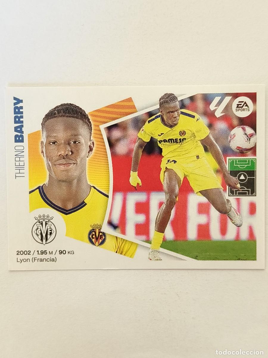 Cromos de f&uacute;tbol: #BARRY ULTIMOS FICHAJES 37 (VILLARREAL C.F.) LIGA 24/25 ESTE