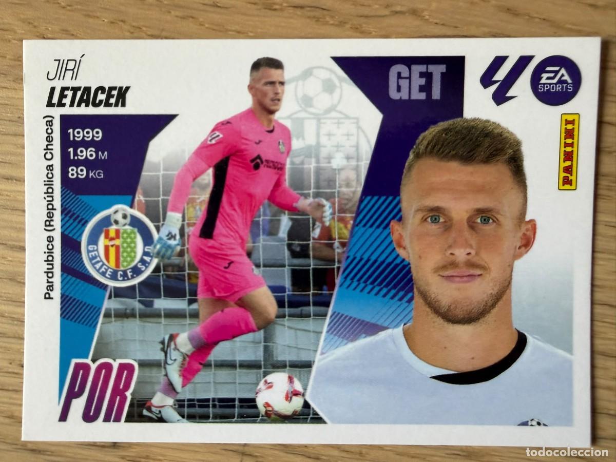 Cromos de f&uacute;tbol: 4 LETACEK GETAFE 25 26 2025 2026 LIGA EA SPORTS COLECCIONES ESTE SIN PEGAR STICKER