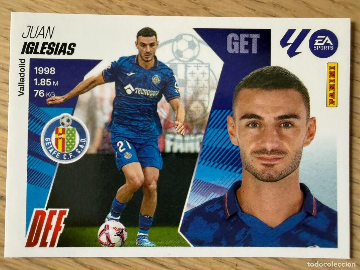 Cromos de f&uacute;tbol: 5 JUAN IGLESIAS GETAFE 25 26 2025 2026 LIGA EA SPORTS COLECCIONES ESTE SIN PEGAR STICKER