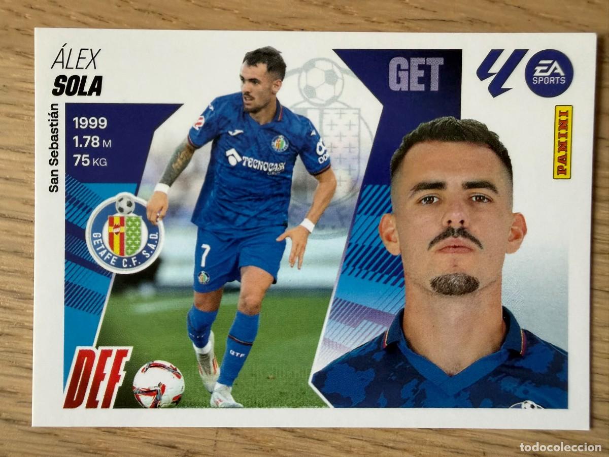 Cromos de f&uacute;tbol: 6A 6 A ALEX SOLA GETAFE 25 26 2025 2026 LIGA EA SPORTS COLECCIONES ESTE SIN PEGAR STICKER