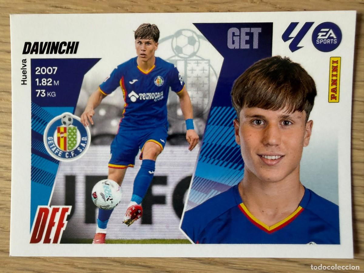 Cromos de f&uacute;tbol: 6B 6 B DAVINCHI GETAFE 25 26 2025 2026 LIGA EA SPORTS COLECCIONES ESTE SIN PEGAR STICKER