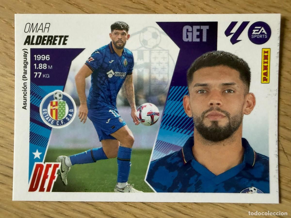 Cromos de f&uacute;tbol: 7 ALDERETE GETAFE 25 26 2025 2026 LIGA EA SPORTS COLECCIONES ESTE SIN PEGAR STICKER