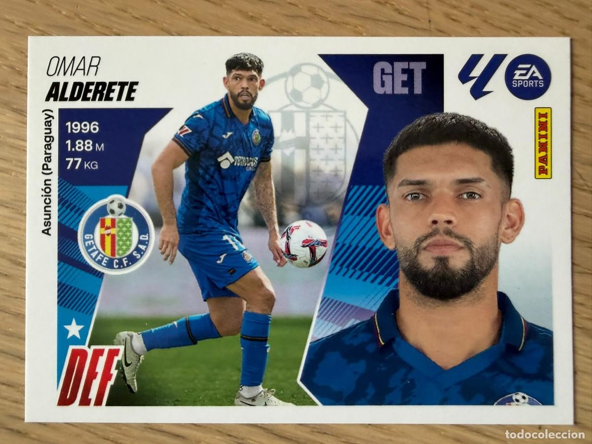 Cromos de f&uacute;tbol: 7 ALDERETE GETAFE 25 26 2025 2026 LIGA EA SPORTS COLECCIONES ESTE SIN PEGAR STICKER