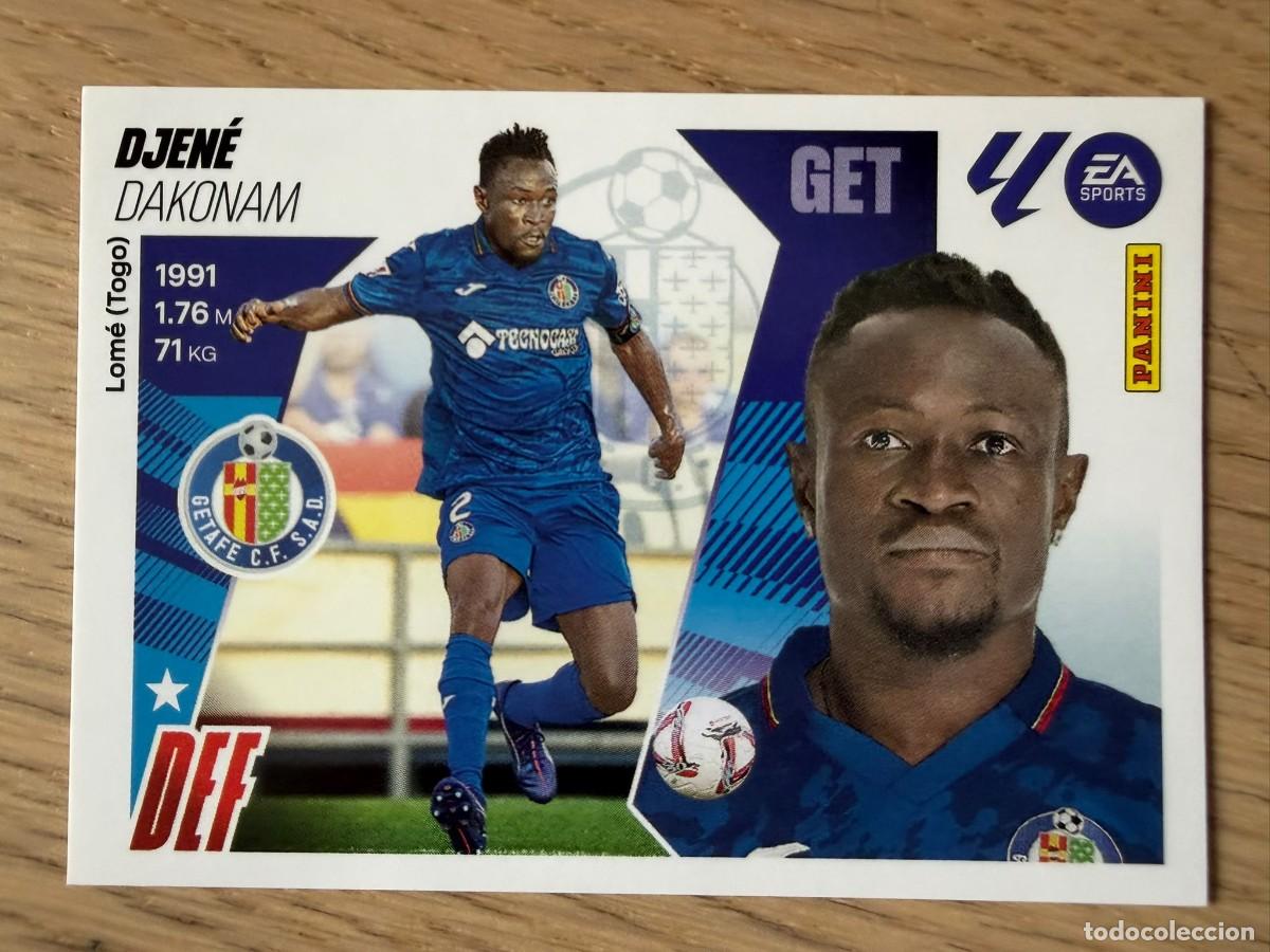 Cromos de f&uacute;tbol: 8 DJENE GETAFE 25 26 2025 2026 LIGA EA SPORTS COLECCIONES ESTE SIN PEGAR STICKER