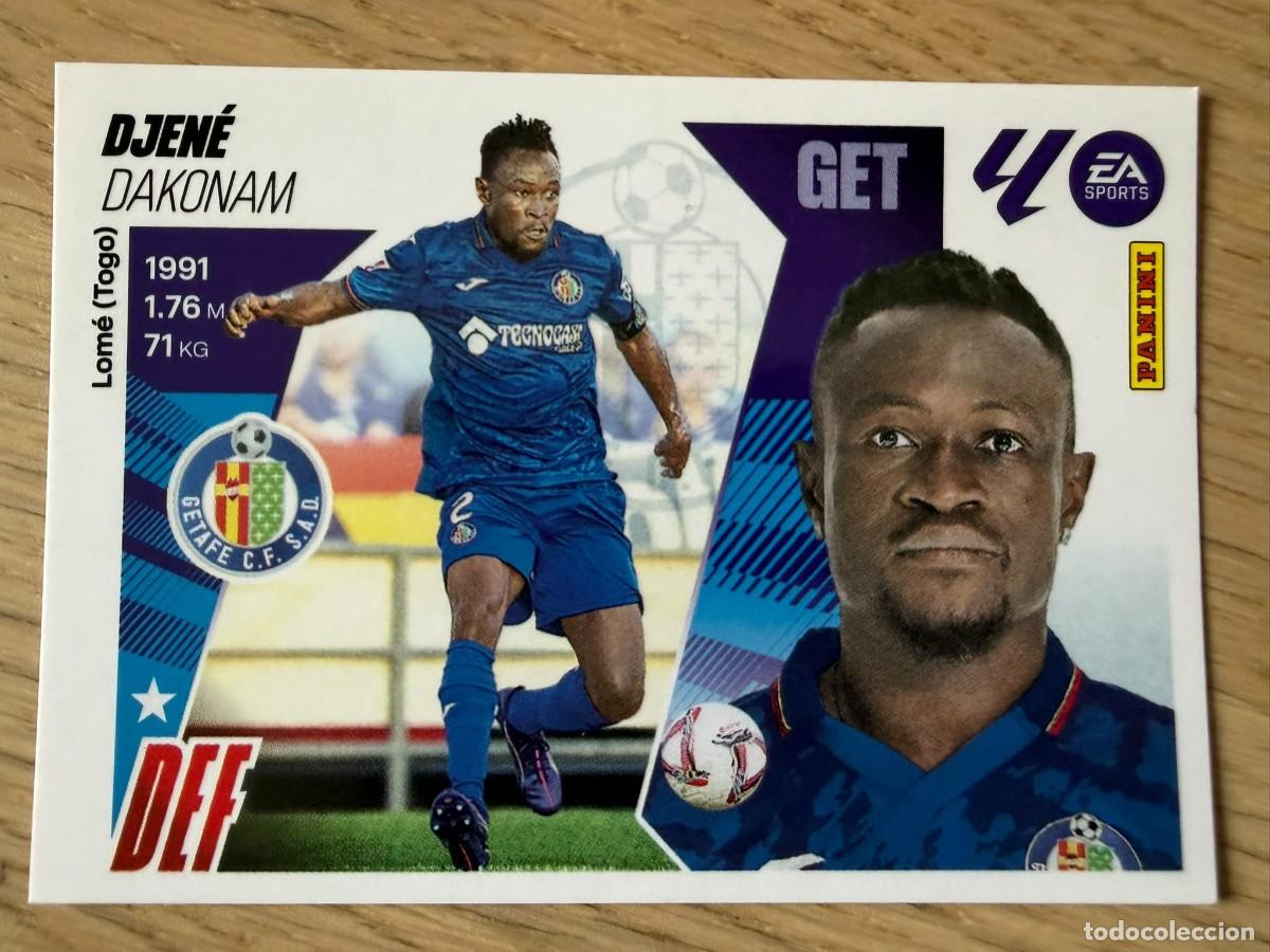 Cartes &agrave; collectionner de Football: 8 DJENE GETAFE 25 26 2025 2026 LIGA EA SPORTS COLECCIONES ESTE SIN PEGAR STICKER