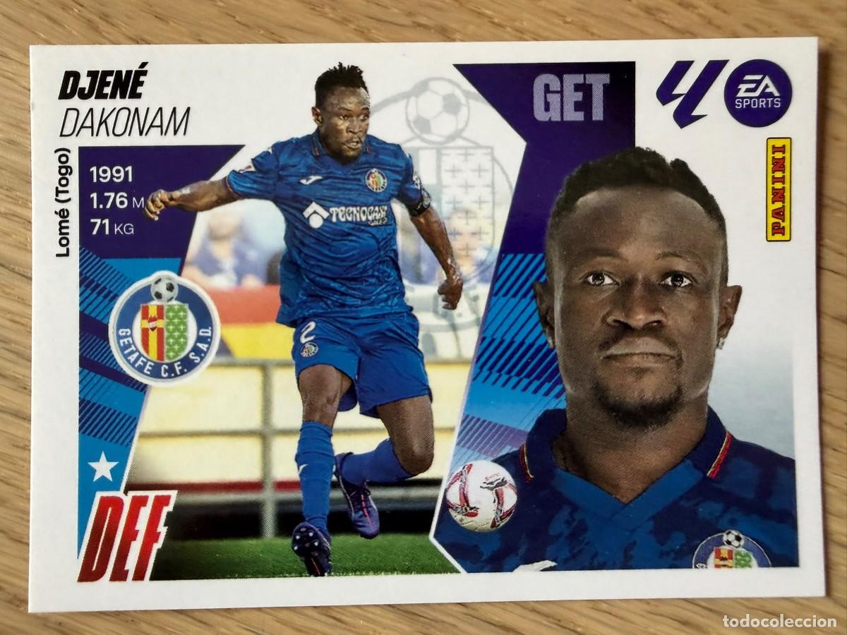 Cartes &agrave; collectionner de Football: 8 DJENE GETAFE 25 26 2025 2026 LIGA EA SPORTS COLECCIONES ESTE SIN PEGAR STICKER