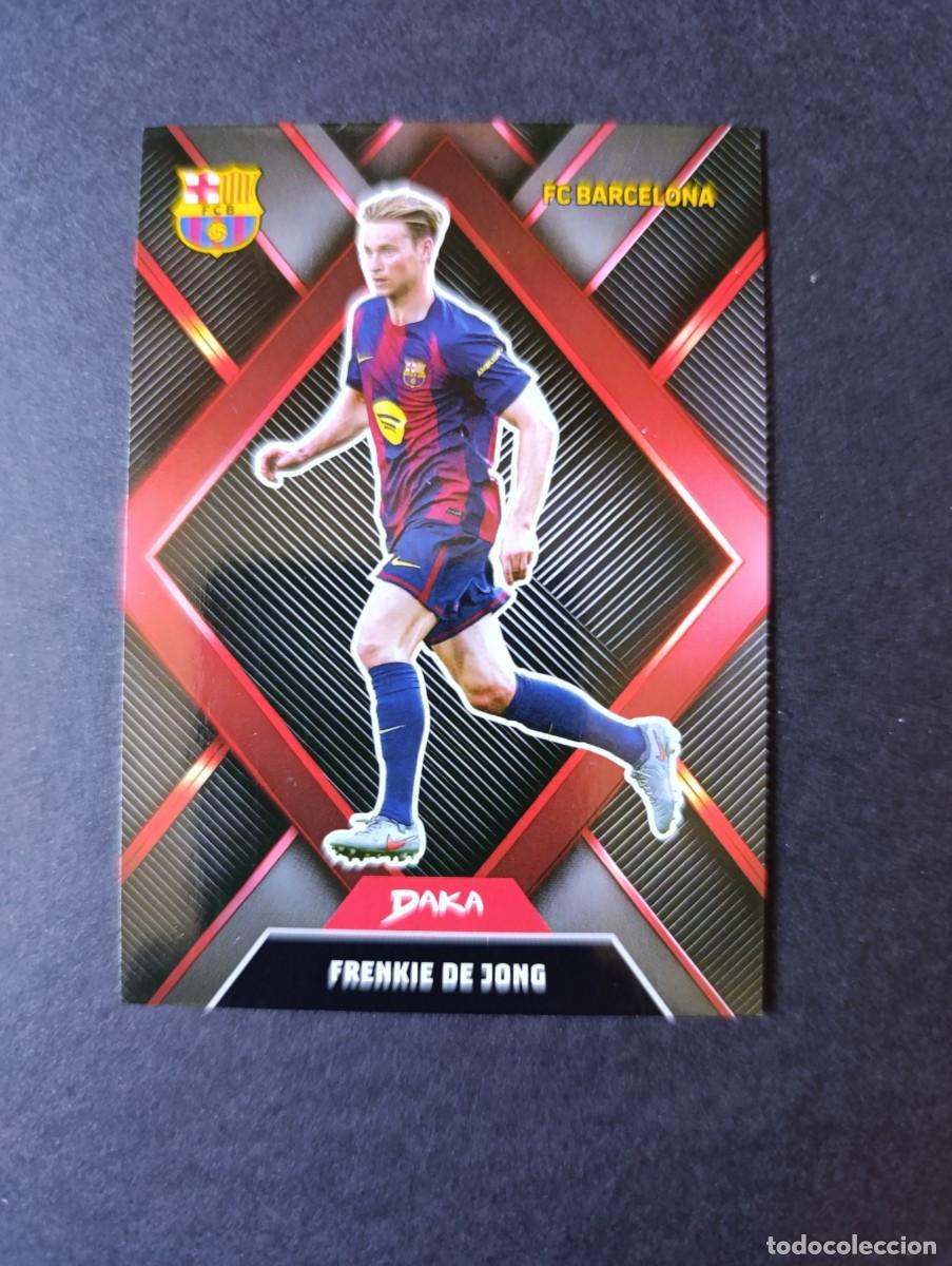 Cartes &agrave; collectionner de Football: CROMO DAKA SR-10 FRENKIE DE JONG FC BARCELONA 2025-2026