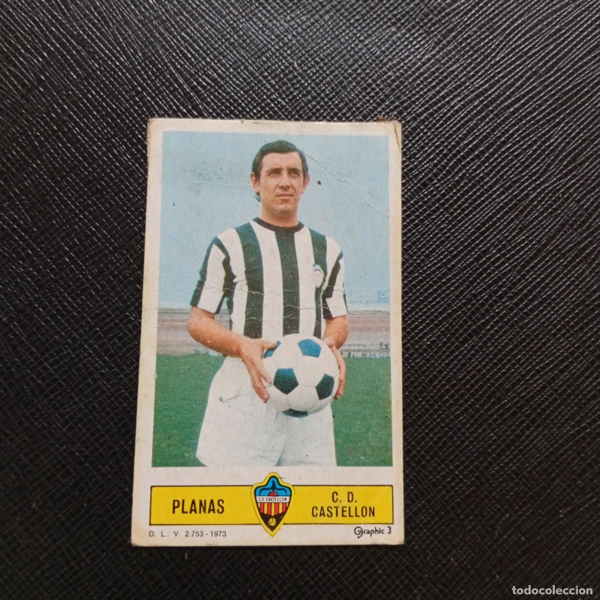 Cromos de f&uacute;tbol: PLANAS CASTELLON ESTE 1973 1974 CROMO FUTBOL LIGA 73 74 - DESPEGADO - A206 PG35