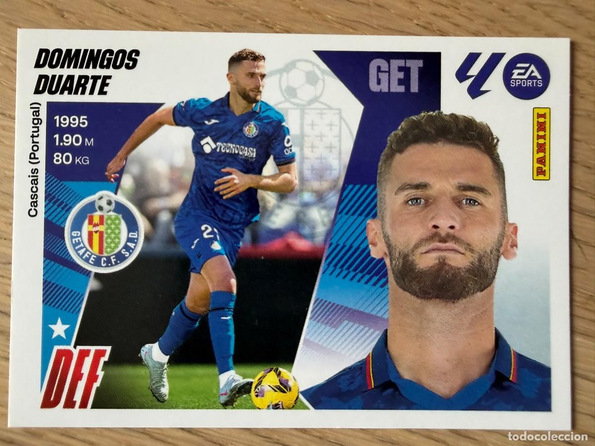 Cromos de f&uacute;tbol: 9A 9 A DOMINGOS DUARTE GETAFE 25 26 2025 2026 LIGA EA SPORTS COLECCIONES ESTE SIN PEGAR STICKER