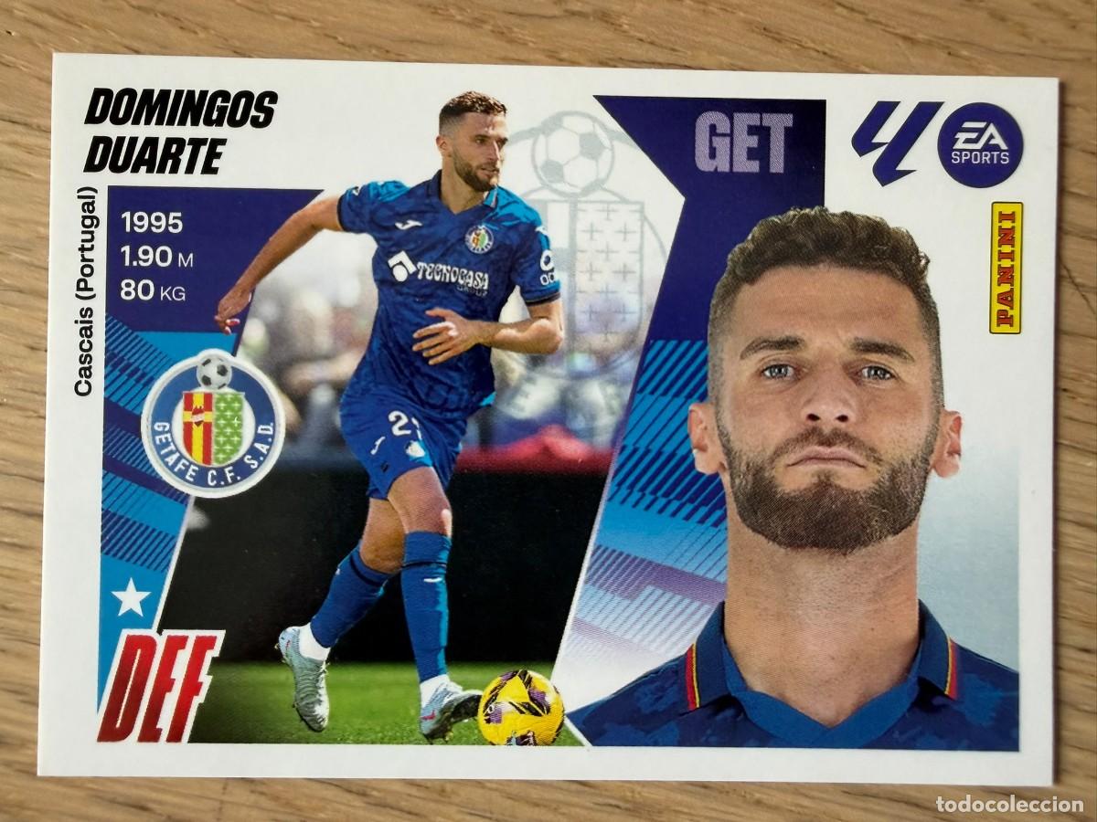 Cromos de f&uacute;tbol: 9A 9 A DOMINGOS DUARTE GETAFE 25 26 2025 2026 LIGA EA SPORTS COLECCIONES ESTE SIN PEGAR STICKER