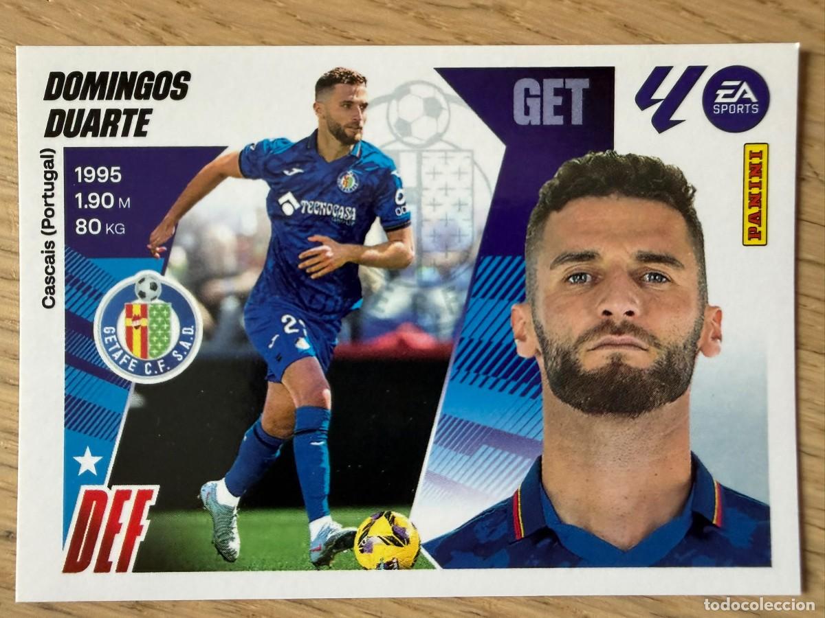 Cromos de f&uacute;tbol: 9A 9 A DOMINGOS DUARTE GETAFE 25 26 2025 2026 LIGA EA SPORTS COLECCIONES ESTE SIN PEGAR STICKER