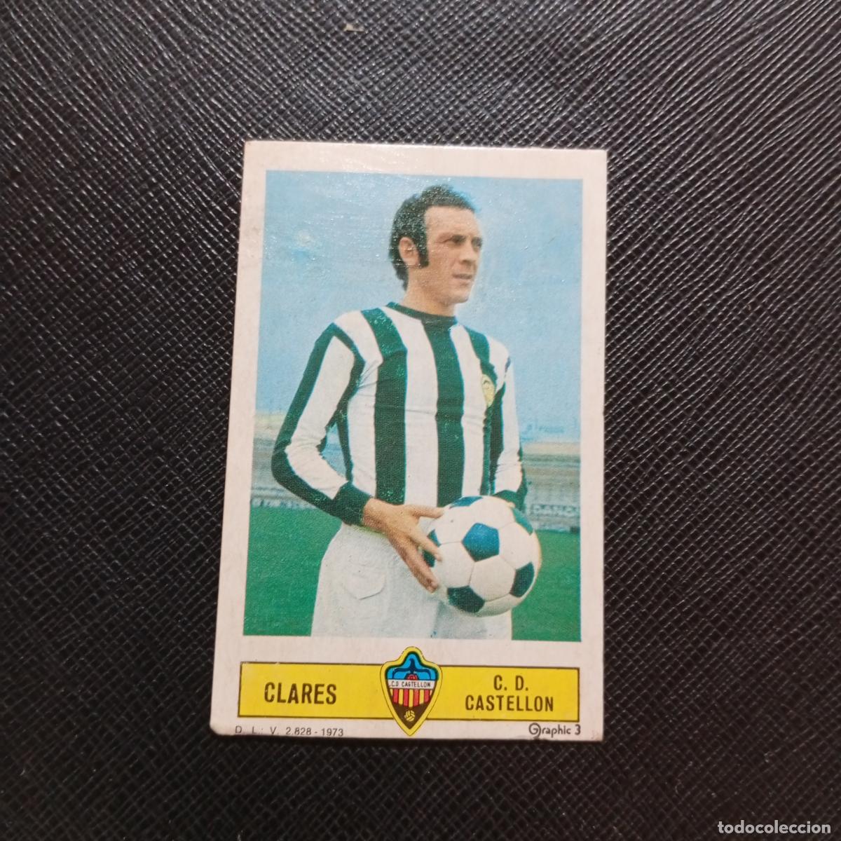 Cromos de f&uacute;tbol: CLARES CASTELLON ESTE 1973 1974 CROMO FUTBOL LIGA 73 74 - DESPEGADO - A206 PG40