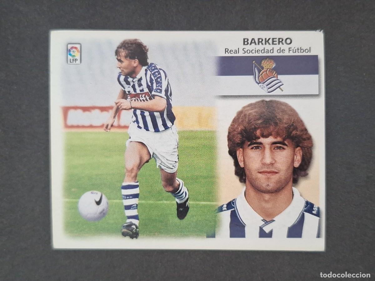 Cromos de f&uacute;tbol: L5 BARKERO REAL SOCIEDAD LIGA ESTE 1999 2000 99 00 NUNCA PEGADO SIN PEGAR
