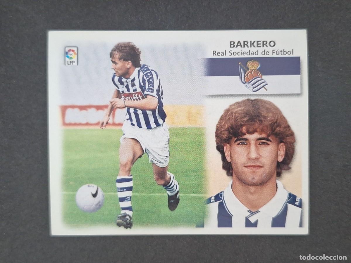 Cromos de f&uacute;tbol: L5 BARKERO REAL SOCIEDAD LIGA ESTE 1999 2000 99 00 NUNCA PEGADO SIN PEGAR
