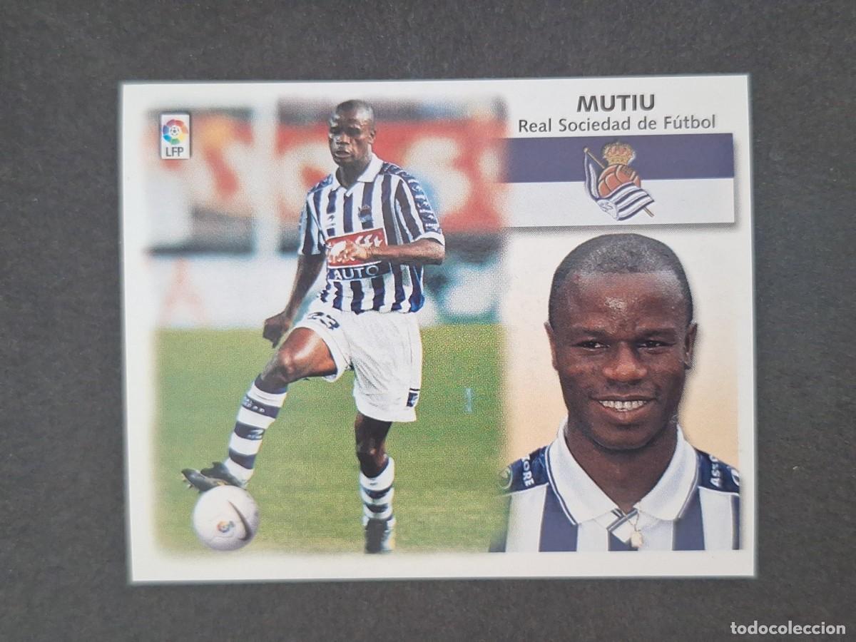 Cromos de f&uacute;tbol: L5 MUTIU REAL SOCIEDAD LIGA ESTE 1999 2000 99 00 NUNCA PEGADO SIN PEGAR