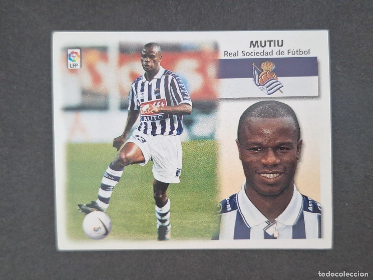 Cromos de f&uacute;tbol: L5 MUTIU REAL SOCIEDAD LIGA ESTE 1999 2000 99 00 NUNCA PEGADO SIN PEGAR