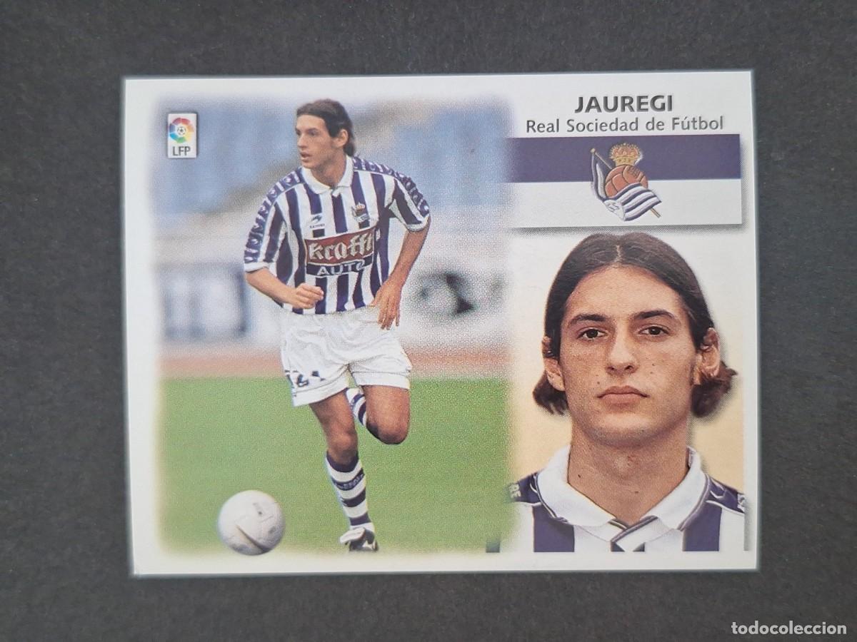 Cromos de f&uacute;tbol: L5 JAUREGI REAL SOCIEDAD LIGA ESTE 1999 2000 99 00 NUNCA PEGADO SIN PEGAR