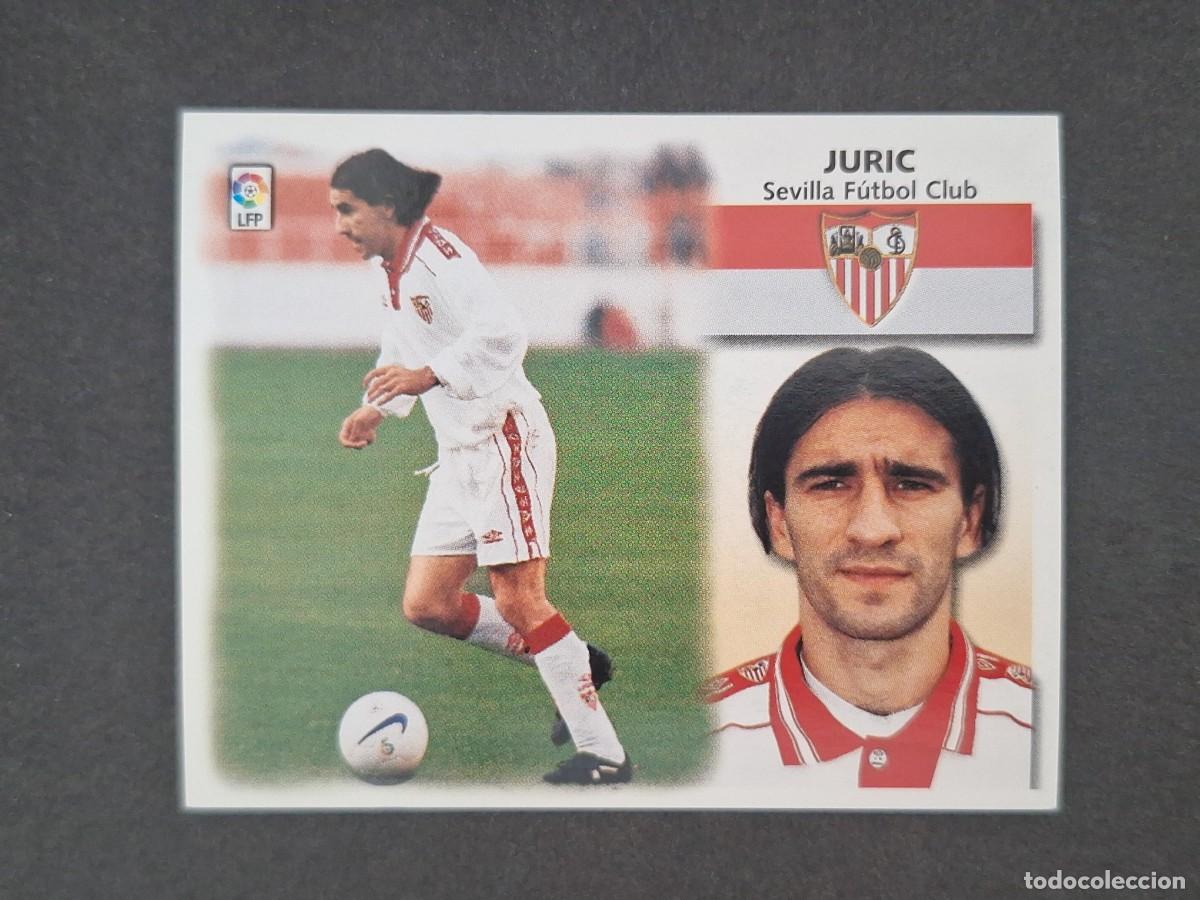 Cromos de f&uacute;tbol: L5 JURIC SEVILLA F. C. LIGA ESTE 1999 2000 99 00 NUNCA PEGADO SIN PEGAR
