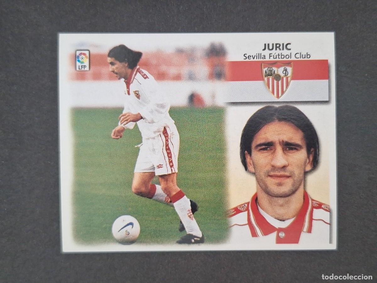 Cromos de f&uacute;tbol: L5 JURIC SEVILLA F. C. LIGA ESTE 1999 2000 99 00 NUNCA PEGADO SIN PEGAR