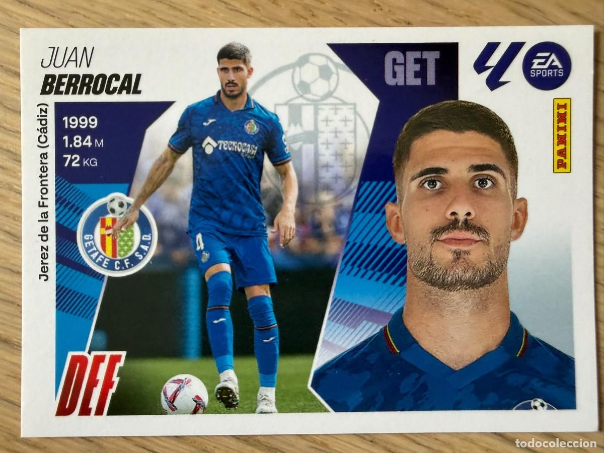 Cromos de f&uacute;tbol: 9B 9 B BERROCAL GETAFE 25 26 2025 2026 LIGA EA SPORTS COLECCIONES ESTE SIN PEGAR STICKER