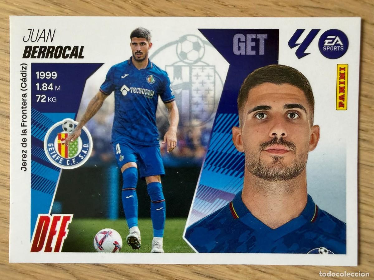 Cromos de f&uacute;tbol: 9B 9 B BERROCAL GETAFE 25 26 2025 2026 LIGA EA SPORTS COLECCIONES ESTE SIN PEGAR STICKER