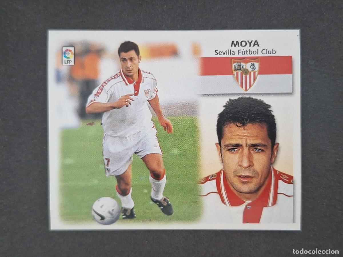 Cromos de f&uacute;tbol: L5 MOYA SEVILLA F. C. LIGA ESTE 1999 2000 99 00 NUNCA PEGADO SIN PEGAR