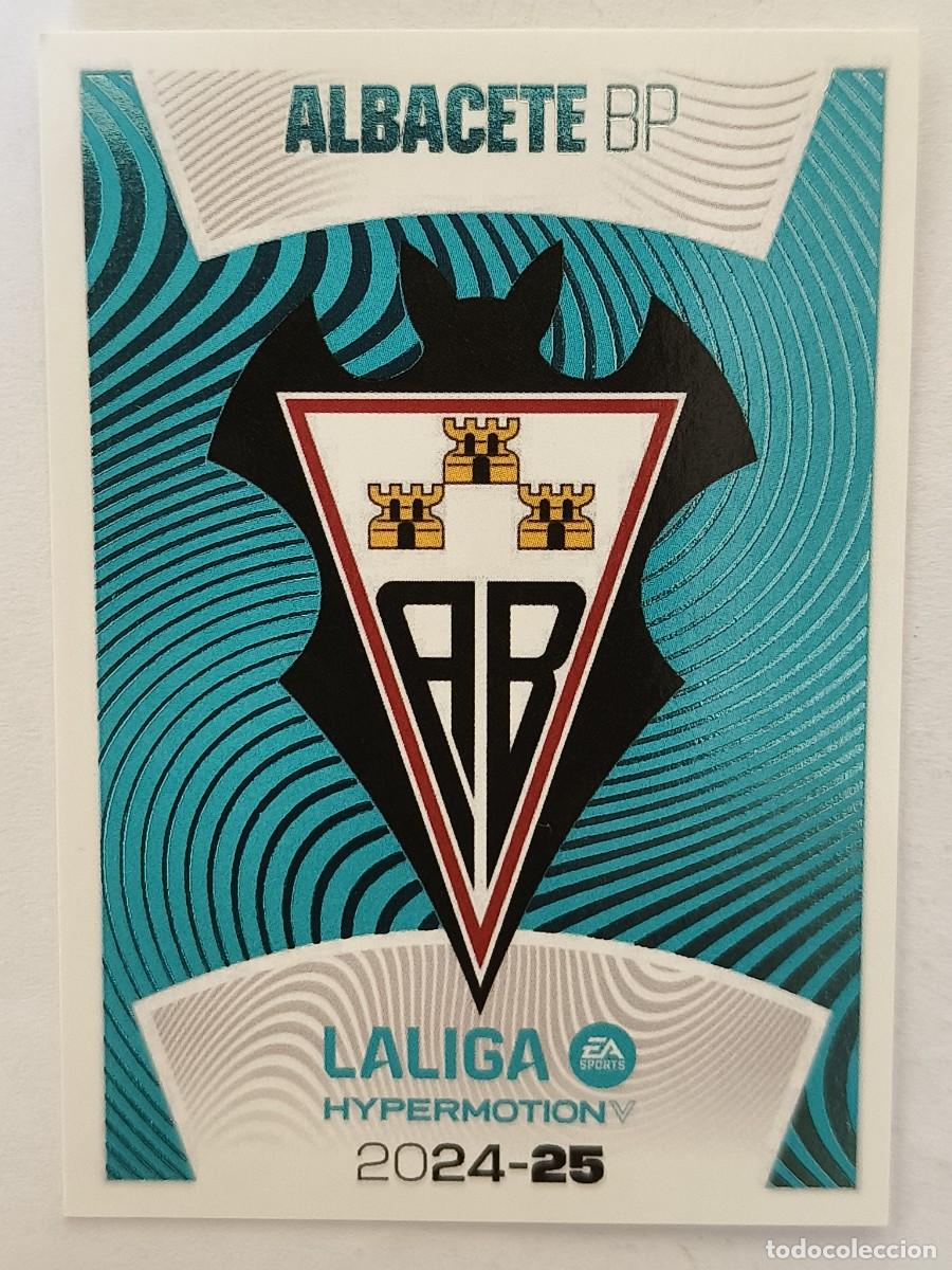 Cromos de f&uacute;tbol: #1 ESCUDO (ALBACETE BALOMPIE) LIGA 24/25 ESTE