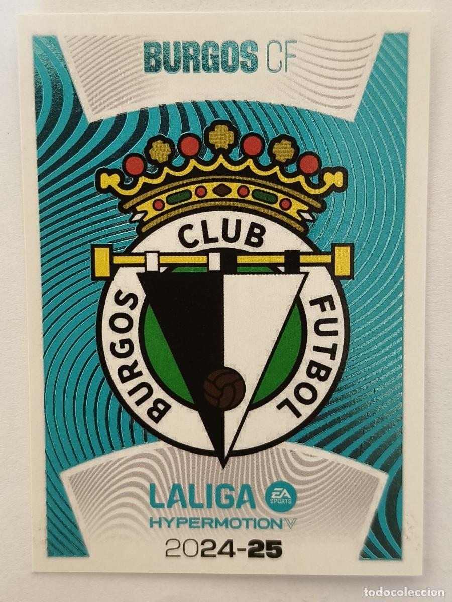 Cromos de f&uacute;tbol: #3 ESCUDO (BURGOS C.F.) LIGA 24/25 ESTE