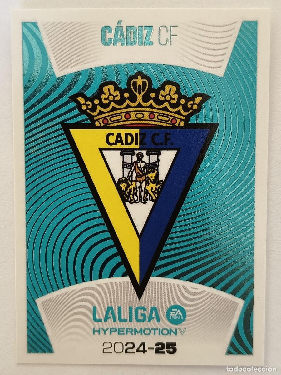 Cromos de f&uacute;tbol: #4 ESCUDO (CADIZ C.F.) LIGA 24/25 ESTE