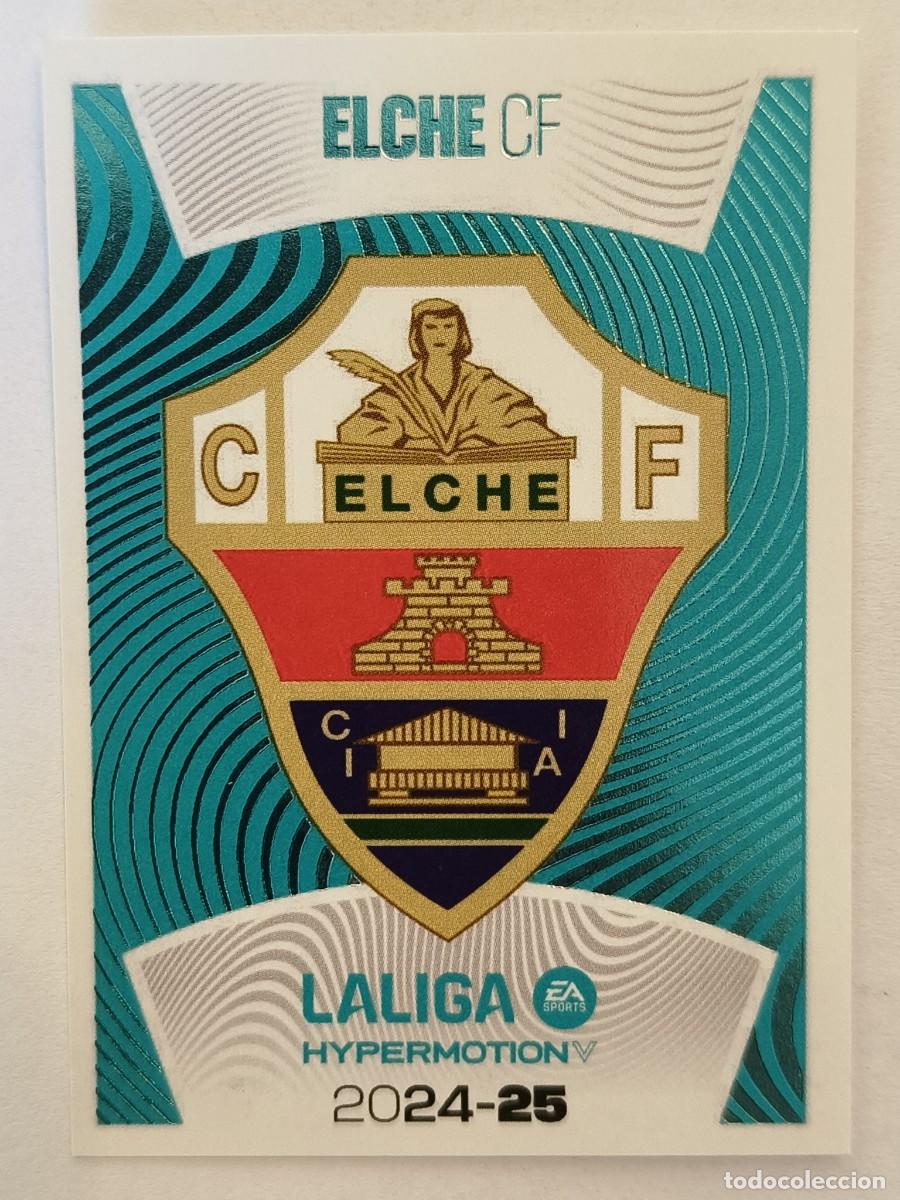 Cromos de f&uacute;tbol: #10 ESCUDO (ELCHE C.F.) LIGA 24/25 ESTE
