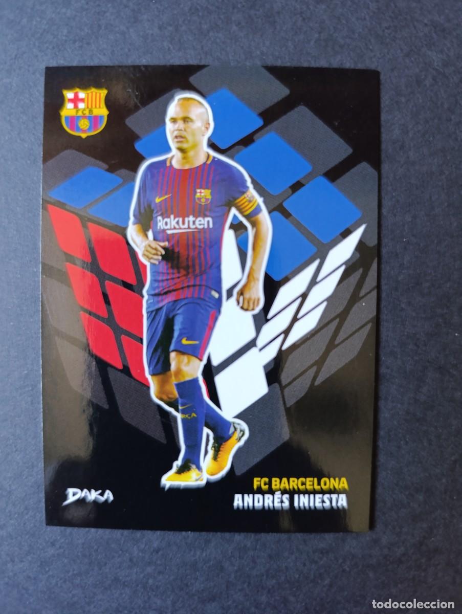 Cromos de f&uacute;tbol: CROMO DAKA GC-31 ANDRES INIESTA FC BARCELONA 2025-2026