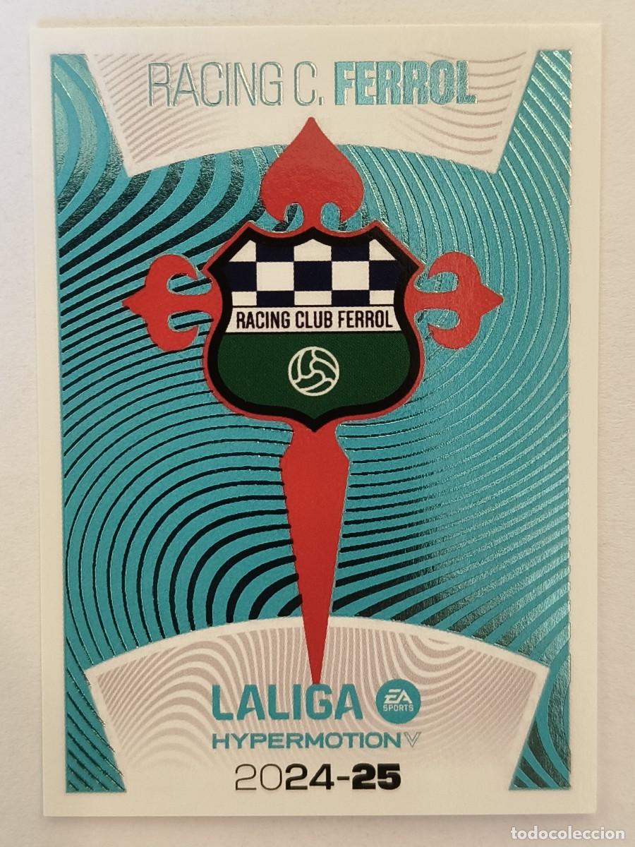 Cromos de f&uacute;tbol: #12 ESCUDO (RACING FERROL) LIGA 24/25 ESTE