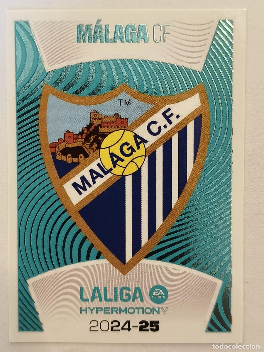 Cromos de f&uacute;tbol: #16 ESCUDO (MALAGA C.F.) LIGA 24/25 ESTE
