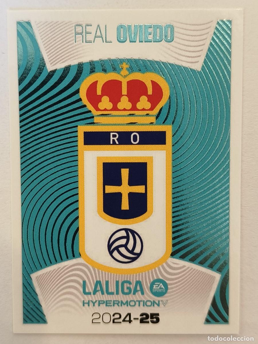 Cromos de f&uacute;tbol: #18 ESCUDO (REAL OVIEDO) LIGA 24/25 ESTE