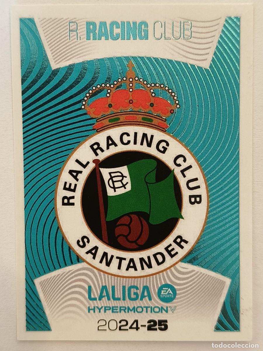 Cromos de f&uacute;tbol: #19 ESCUDO (RACING SANTANDER) LIGA 24/25 ESTE