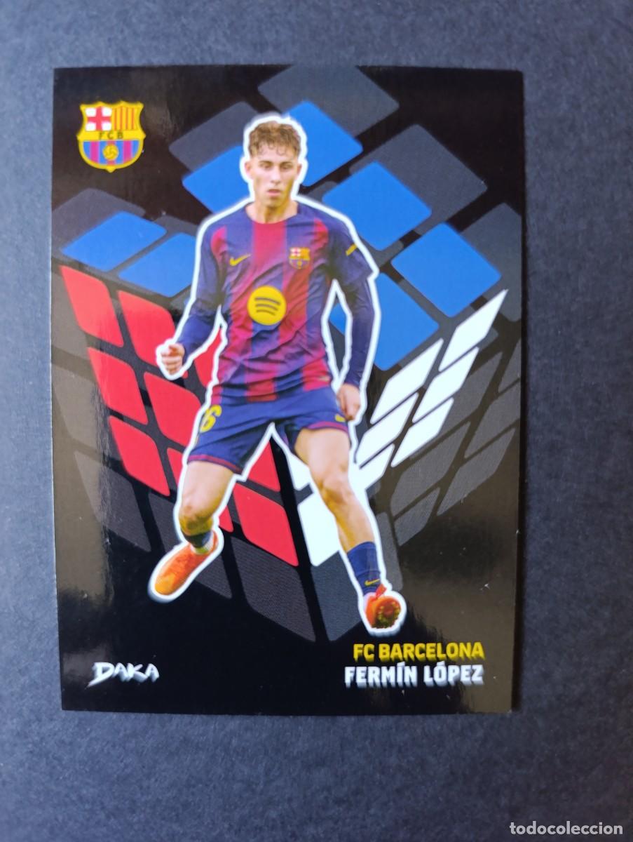 Cromos de f&uacute;tbol: CROMO DAKA GC-8 FERMIN LOPEZ FC BARCELONA 2025-2026