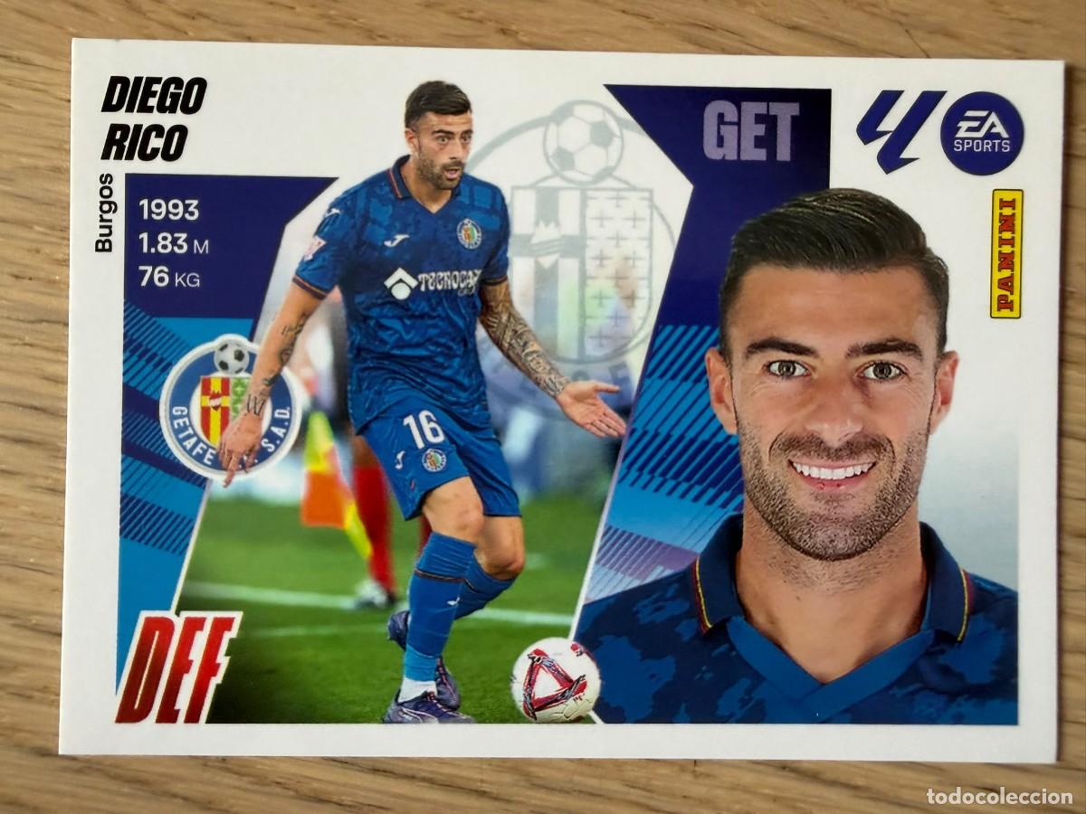 Cromos de f&uacute;tbol: 10 DIEGO RICO GETAFE 25 26 2025 2026 LIGA EA SPORTS COLECCIONES ESTE SIN PEGAR STICKER