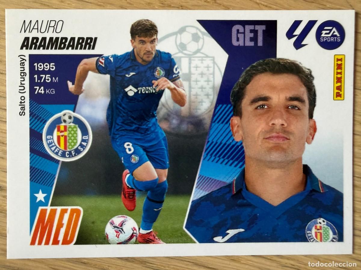 Cromos de f&uacute;tbol: 11 ARAMBARRI GETAFE 25 26 2025 2026 LIGA EA SPORTS COLECCIONES ESTE SIN PEGAR STICKER