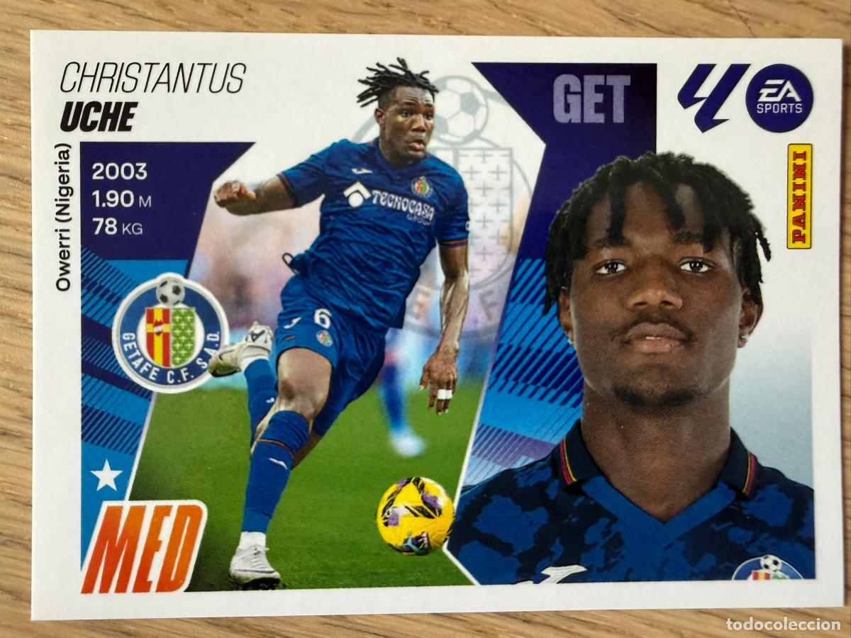 Cromos de f&uacute;tbol: 13 UCHE GETAFE 25 26 2025 2026 LIGA EA SPORTS COLECCIONES ESTE SIN PEGAR STICKER